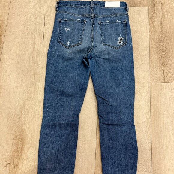 The Castings High-Rise Skinny Crop Denim - Picture 2 of 8